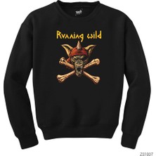 Wakha Running Wild Best Of Adrian Siyah Sweatshirt