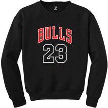 Wakha Chicago Bulls 23 Siyah Sweatshirt