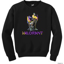 Wakha Valorant Killjoy Siyah Sweatshirt