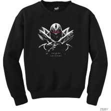 Wakha League Of Legends Zed In Dark Siyah Sweatshirt