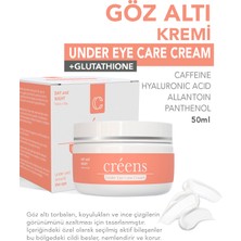 Göz Altı Aydınlatıcı ve Torbalanma Karşıtı Glutatyonlu Bakım Kremi 50ML