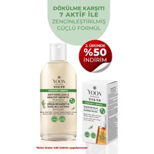 Yoon 2'li Set 7 Aktifli Biberiyeli Saç Serumu 50 ml + Şampuan 400 ml