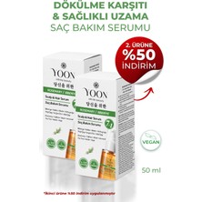 Yoon 2'li Set 7 Aktifli Biberiyeli Saç ve Saç Derisi Serumu 50 ml x 2 adet