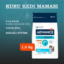 Advance Kitten Tavuk Etli Yavru Kedi Maması 1,5 Kg