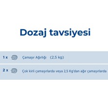 Dalli Siyah ve Koyu Renk Çamaşırlar Için Tablet Çamaşır Deterjanı 3'ü 1 Arada 24 Yıkama