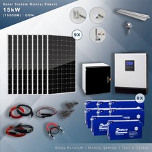 Matech 15 Kw Solar Paket Sistem (15000W/GÜN)