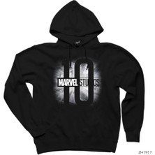 Wakha Marvel Studios 10 Siyah Kapşonlu Sweatshirt Hoodie