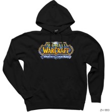 Wakha Warcraft Wrath Of The Lich King Siyah Kapşonlu Sweatshirt Hoodie