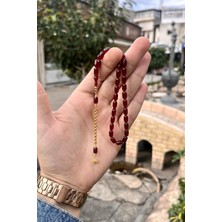 Dergah Tesbih Atölyesi 14 Ayar Altın Tasarım Exclusive Serisi Alman Sıkma Tesbih