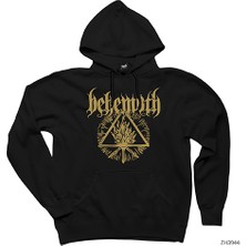 Wakha Behemoth Triangle Siyah Kapşonlu Sweatshirt Hoodie