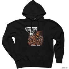 Wakha Asphyx Siyah Kapşonlu Sweatshirt Hoodie