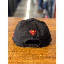 Hamze Superman Nakışlı  Hip Hop Snapback Rapper Basket Cap Şapka