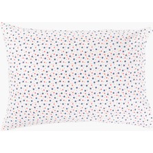 Carre Blanc Organik Pamuklu Ptitchic Kedi Desenli Çift Taraflı Yastık Kılıfı 1 Adet 50X70CM