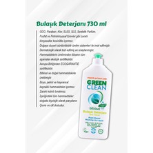 Green Clean Elde Bulaşık Deterjanı 730 ml ve Rosie Pamuk