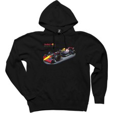 Wakha Redbull Racing F1 Siyah Kapşonlu Sweatshirt Hoodie