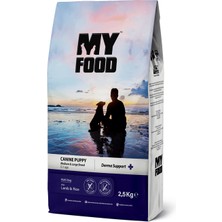 My Food Yavru Köpek Orta ve Büyük Irk Maması Kuzulu Pirinçli