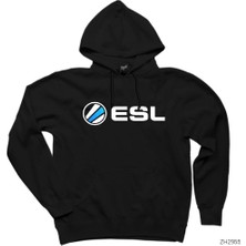 Wakha Esl Siyah Kapşonlu Sweatshirt Hoodie