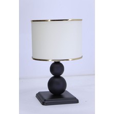 Decor Kare Top Abajur Gece Lambası Abajuru