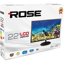 Rose CM-122 22'' Hd LED Cctv Monitör VGA HDMI Rca Girişli Hoparlörlü 210070
