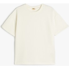 Koton Kısa Kollu Bisiklet Yaka Pamuklu Basic T-Shirt