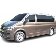 Paşa Tuning Volkswagen Transporter - (2003 - 2021) Uzun Şase Custom Style Yan Marşpiyel Seti (Plastik)