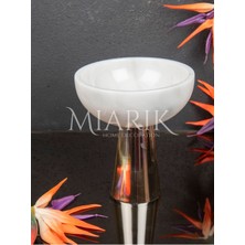 Miarik Design Dekoratıf Mermer Pirinç Ayaklı Kase Çanak