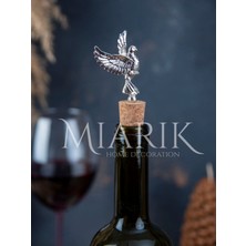 Miarik Design Ucan Kuş Şışe Mantar , Şarap Mantarı , Şarap Tıpası , Yagdanlık Tıpası , Yagdanlık Mantarı