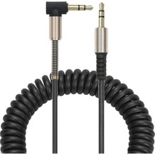 Liquitach L Tipi Spralli Audio Aux Kablo 1 mt 3.5 mm