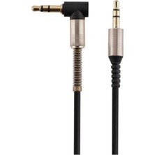 Liquitach L Tipi Spralli Audio Aux Kablo 1 mt 3.5 mm