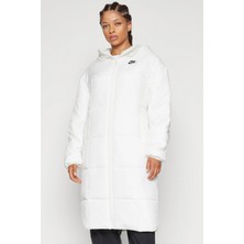 Nike Therma Fit Classic Kadın Günlük Stil Mont Beyaz