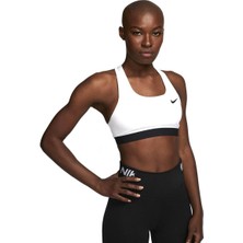 Nike Swoosh Orta-Destekli Dolgusuz Kadın Spor Sütyeni