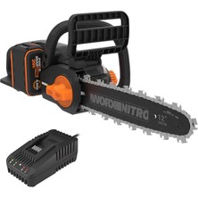 Worx WG350E 20 Volt 4.0 Ah Li-ion 30 cm Şarjlı Kömürsüz Zincirli Testere