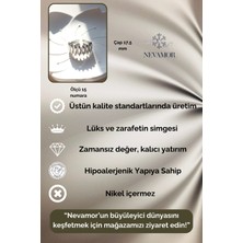 Nevamor Altın Kaplama Taşlı Silver Yüzük