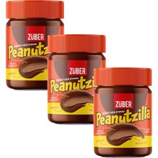 Züber Peanutzilla Kakaolu Fıstık Kreması x 3 Adet