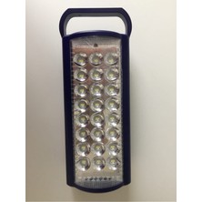 Liquitach USB Şarj Çıkışlı Super 24 LED 80 Saat Akülü Şarjlı Işıldak 2606L