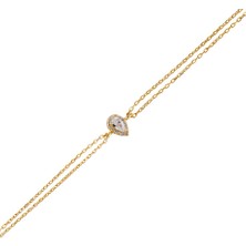 Marmori Gold Kadın Çelik Kadın Saatli Damla Gold Kolye Bileklikli Aromalı Kutu Çiçek Mumlu Hediye Seti