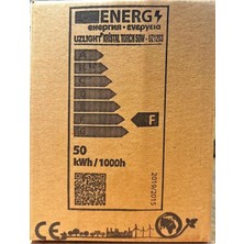 Uzlight 50 Watt Kristal Torch LED Ampul-Sarı Işık