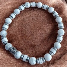 Mga Doğaltaş Havlit Taşı Bilekliği