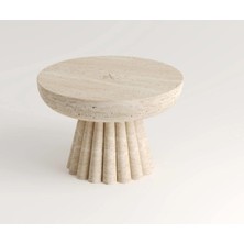Miarik Design Traverten Mors Orta Sehpa