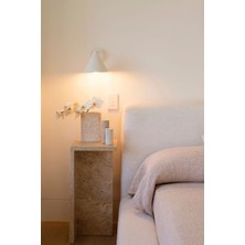 Miarik Design Traverten Yan Sehpa