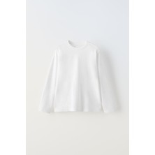 Gaist Kids Çocuk Düz Beyaz T-Shirt