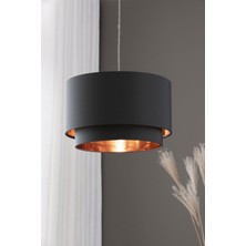 Gold Serisi Özel Kumaş Salon Avize