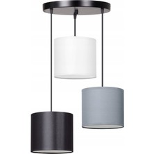 Salon Avize 3 Renkli Küçük Ebatlı (16 Cm) Şapkalar