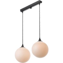 Kartopu Salon Yatak Odası Yemek Masası Çoçuk Odası 2 Başlı Avize