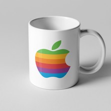 Golden Crafts Retro Apple 1977 Logolu Kupa Seramik Kahve Mug