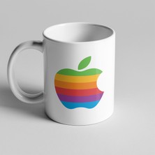 Golden Crafts Retro Apple 1977 Logolu Kupa Seramik Kahve Mug