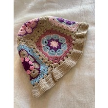 Quezz Quality El Örgüsü Beanie Bucket Bere