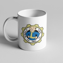 Golden Crafts Fallout Vault-Tec Logolu Kupa Seramik Kahve Mug