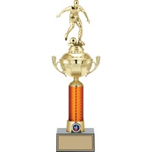 Odak Kişiye Özel Futbol Figürlü Kupa-Okul Kupası-Ödül Kupası-Turnuva Kupası 41  cm