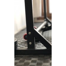 Beasym Barfiks Bench Squat Rack Standı, Ara Destekli, Minimum Salantı ( Pro )